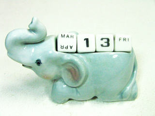 陶製象のカレンダーC クリック！！